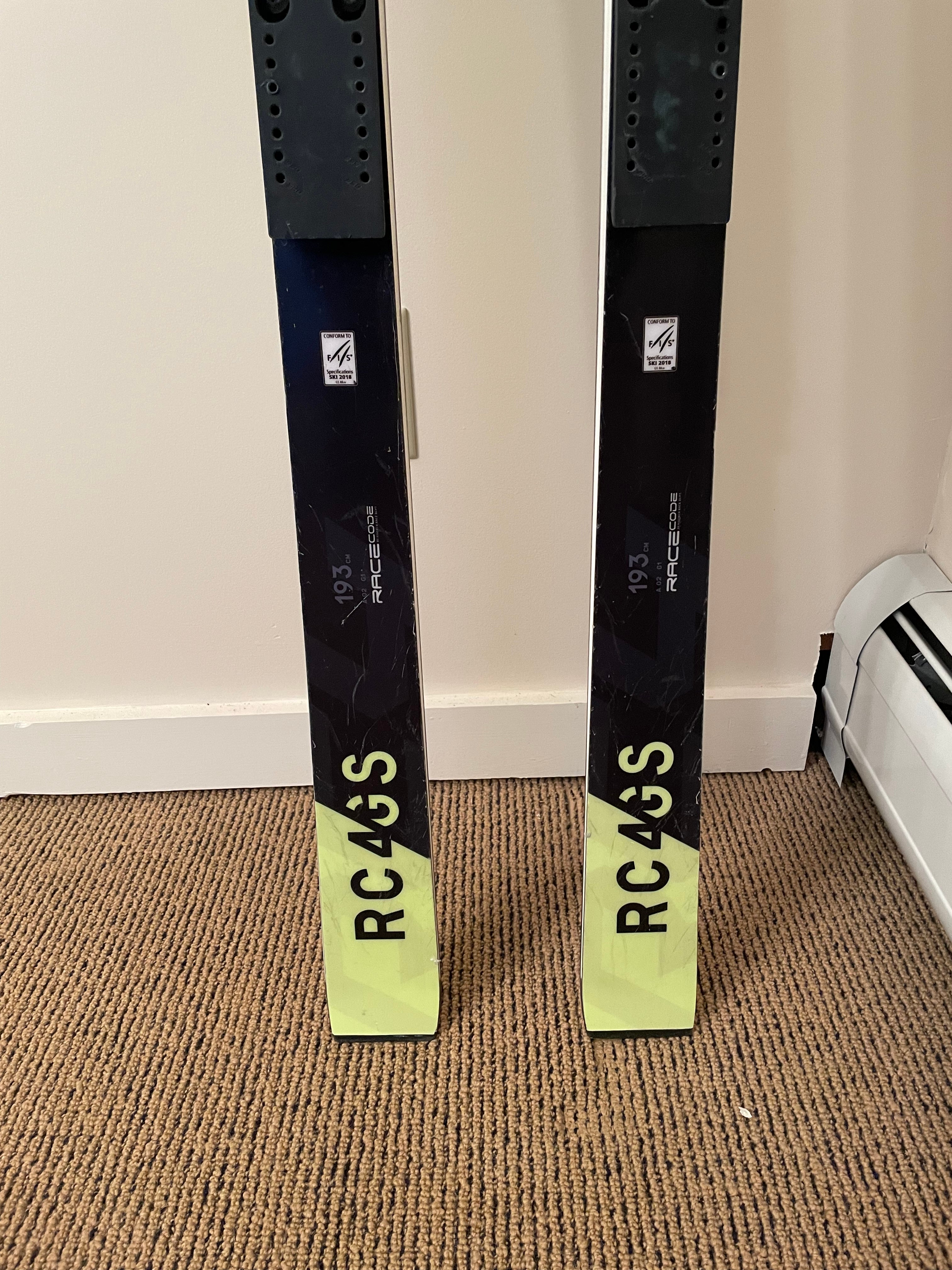 FISCHER　GS 193cm FISCHER SKI RC4 GS 193CM MEN AL/KU PLATE MEDIUM WC