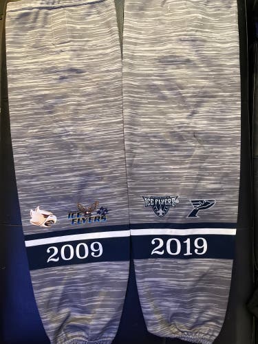Pensacola Ice Flyers 10th Year Anniversary Game Socks