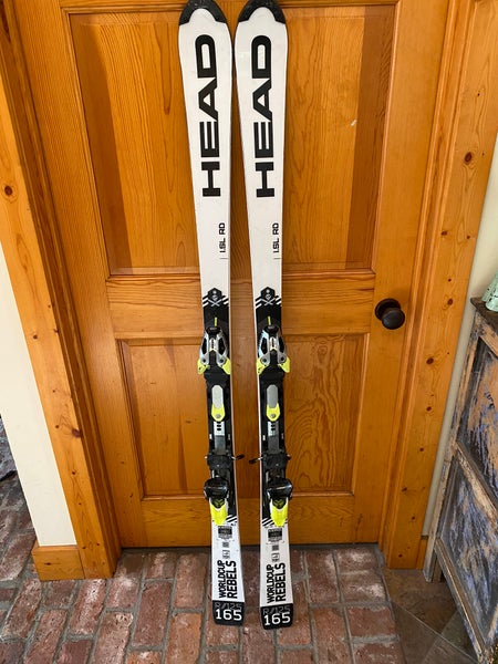 165 Head Worldcup Rebels I.Speed Race Skis with Powerrail and KERS 