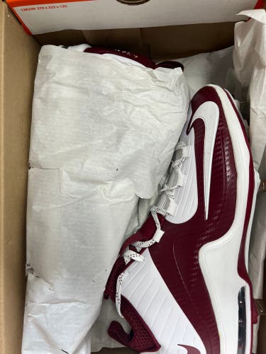 White Men's Metal High Top Nike air max mvp elite