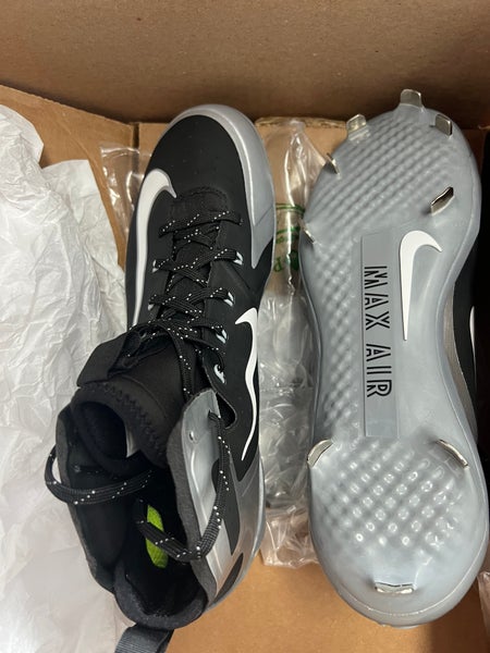 Black Men's Metal High Top Alpha Huarache Elite