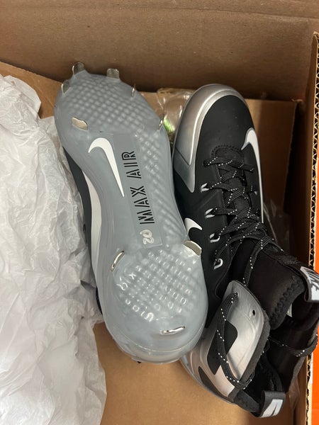 Black Men's Metal High Top Alpha Huarache Elite