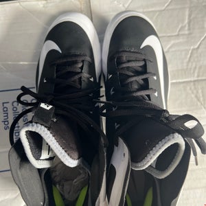 Black Men's Metal High Top Alpha Huarache Elite