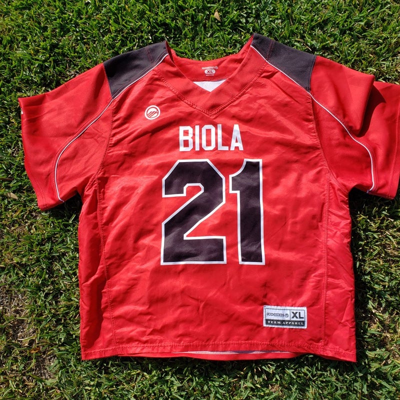 Biola University Men's Lacrosse Away Jersey (2015 - 2020)