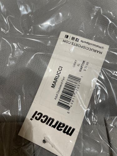 Gray New XL Marucci Game Pants
