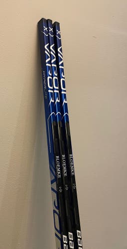3 Pack Custom Left Hand Bauer Vapor Hyperlite Hockey Stick P92 Pro Stock