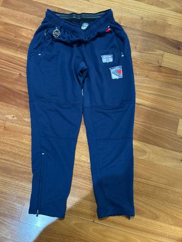 Chris Kreider New York Rangers Fanatics Authentic Pro Locker Room Pants L Team Player Issue