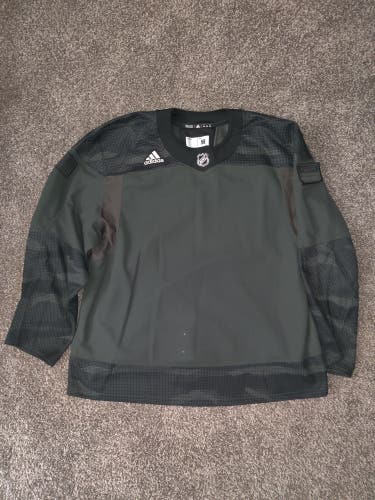 Authentic Adidas Military Camo Hockey Jersey