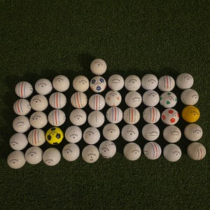 50 Callaway Chrome Soft Balls