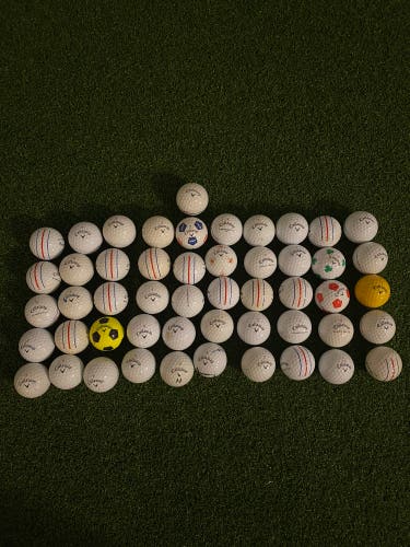 50 Callaway Chrome Soft Balls