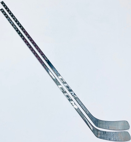 2 Pack CCM Jetspeed FT3 Pro Hockey Sticks-LH-85 Flex-Custom Toe Curve-Stick' Em Grip