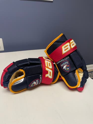 Bauer 4-roll Team Pro Custom Hockey Gloves Senior Size 14”