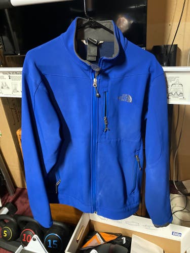 The North Face Denali Commerative Softshell Jacket - Blue Used Men's Medium