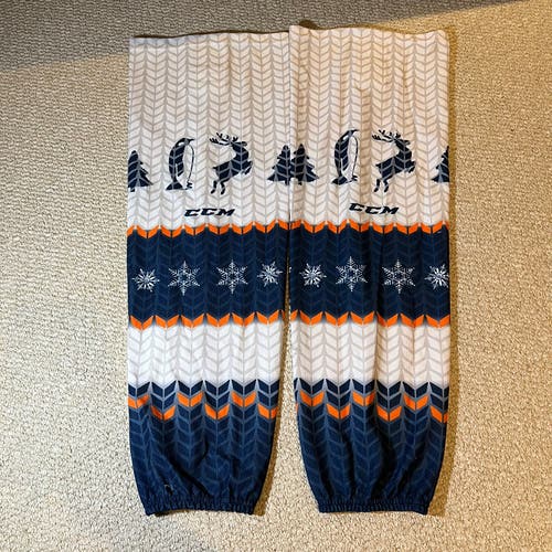 Flint Firebirds Christmas Socks - Size Large