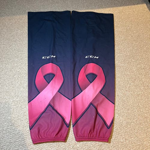 Breast Cancer Pro Stock Socks - Size Large