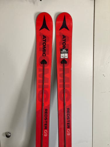Atomic 188 cm Racing Redster G9 Skis With Bindings - Used