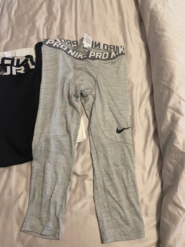 Gray Used Men's Nike Compression