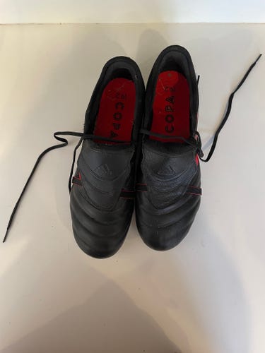 Black Men's Used Size 11 (Women's 12) Molded Cleats Adidas Cleats