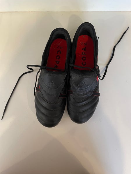 Black Men's Used Size 11 (Women's 12) Molded Cleats Adidas Cleats