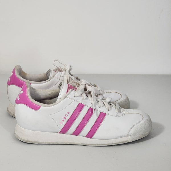Adidas Originals Samoa G47676 White Pink Women's Running Sneakers Size 6 | SidelineSwap