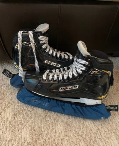 Used Bauer Regular Width Size 9.5 2s pro Hockey Goalie Skates