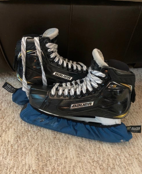 Used Bauer Regular Width Size 9.5 2s pro Hockey Goalie Skates