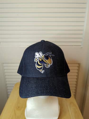 NWT Georgia Tech Yellow Jackets Zephyr Fitted Hat 7 1/8 NCAA