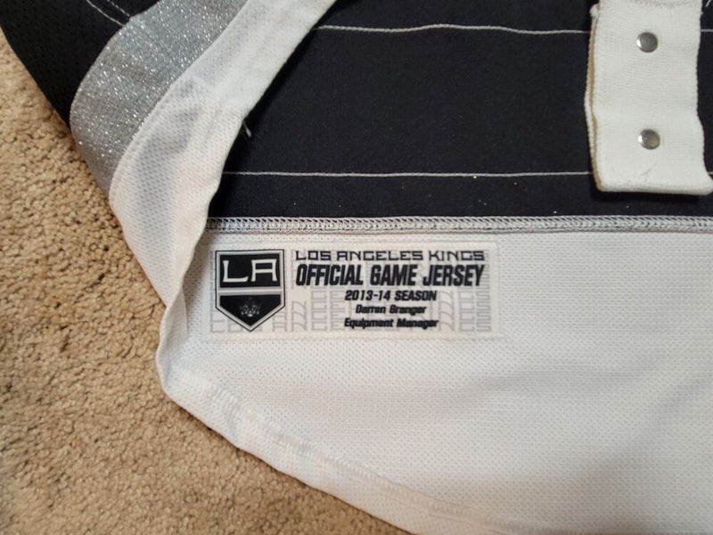 2014-15 Jonathan Quick Los Angeles Kings Game Worn Jersey - Photo Match –  Team Letter