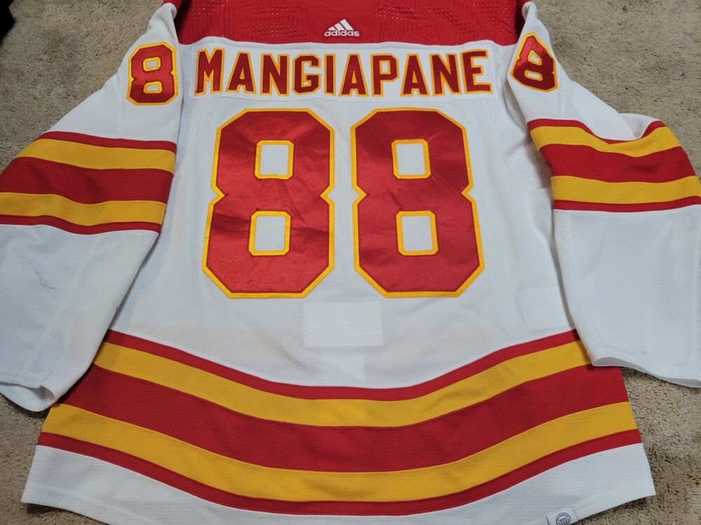 Calgary Flames Andrew Mangiapane 88 Alternate Black Jersey