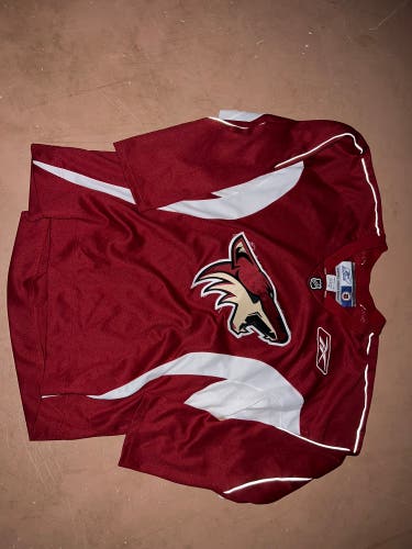 Red Used XL Reebok Jersey