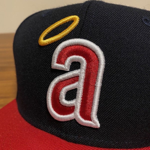 Vintage California Angels New Era Pro Fitted Baseball Hat, Size 7