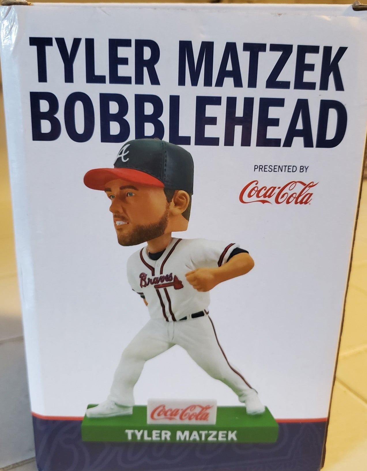 Tyler Matzek Atlanta Braves 2021 World Series Champions Bobblehead MLB