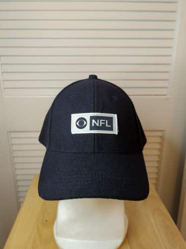 NFL on CBS Leather Strapback Hat