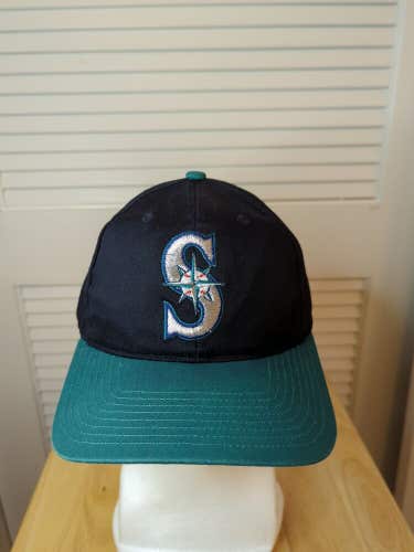 Vintage Seattle Mariners Twins Enterprise Snapback Hat MLB