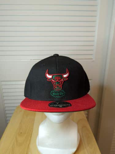 NWS Chicago Bulls Mitchell & Ness Fitted Hat 7 1/8 NBA