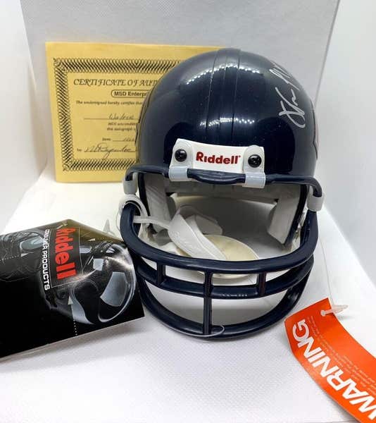Walter Payton Signed Chicago Bears Vintage 3 5/8 Riddell Mini Helmet COA - MSD | SidelineSwap | Buy and Sell on SidelineSwap Walter Payton Signed Chicago Bears Vintage 3 5/8 Riddell Mini Helmet COA - MSD | SidelineSwap | Buy and Sell on SidelineSwap