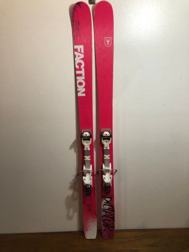 Faction Dictator 2.0X 175 cm Women's Alpine Touring AT Skis Backcountry Ambition