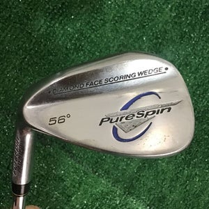 PureSpin S1 Lefthanded LH Sand Wedge 56* With Steel Shaft