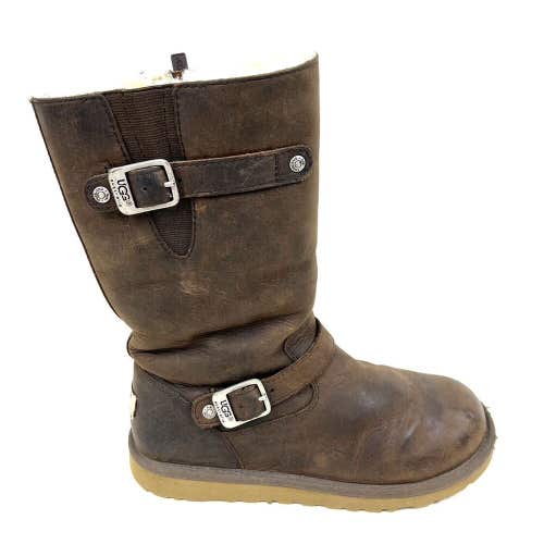 UGG Kensington Toast Boots Brown 1969 Girls/Youth Size 5 Women’s Size 5.5