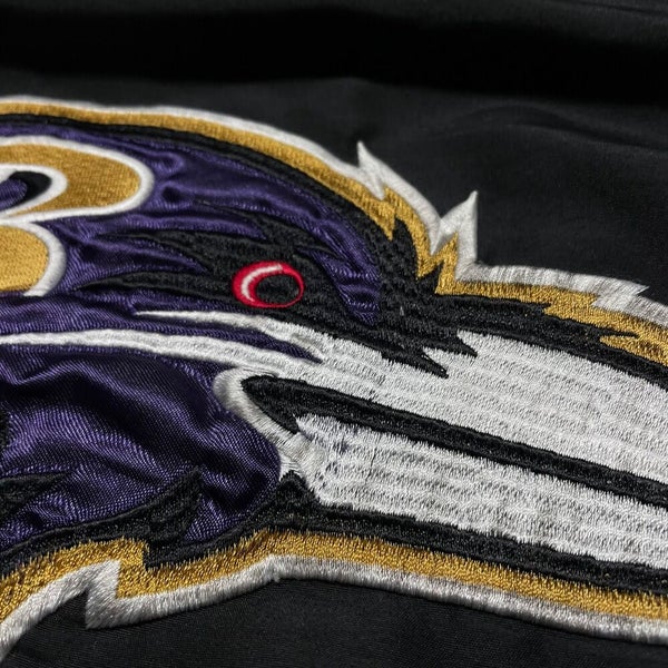 Baltimore Ravens Jacket Men 2XL Adult NFL Football Black Winter