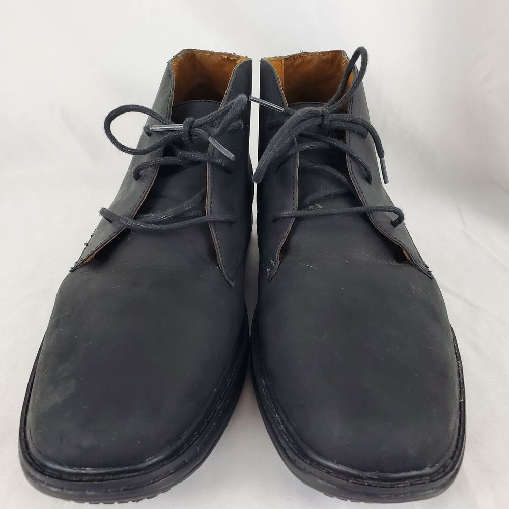 Dr. Comfort Ruk 7910 Black Suede Chukka Ankle Boots 9.5XW  display picture 3