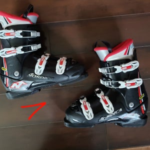 JR. Nordica GP TJ Ski Boots 290mm TEENAGER BOYS 7 YOUTH /25.0 *USED* WASHED/CLEAN