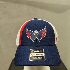 NWT Washington Capitals Fanatics Mesh Back Snapback Hat NHL