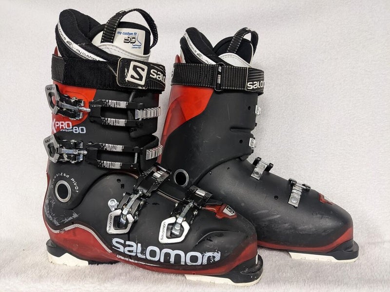 hebben cafe dood Salomon Energyzer X-Pro 80 Ski Boots Size Mondo 29.5 Color Black Condition  Used | SidelineSwap