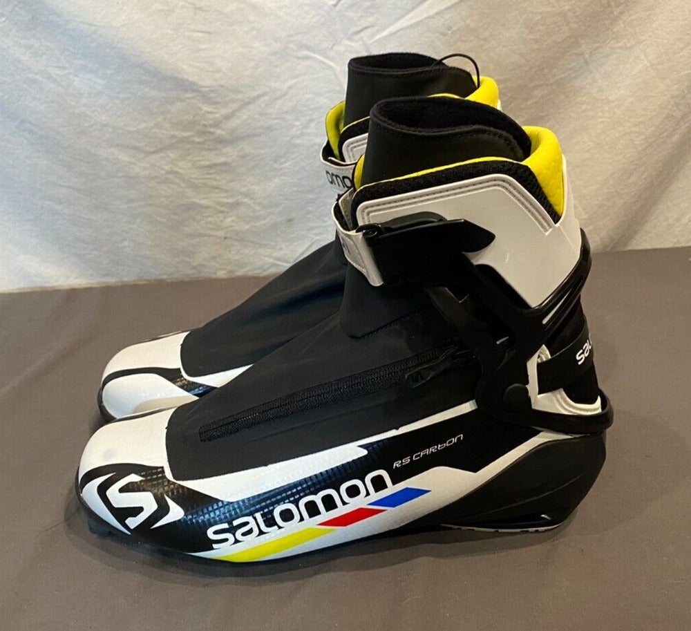 Salomon RS Carbon SNS Pilot Cross Country Ski Boots Men's 10 44 NEW | SidelineSwap