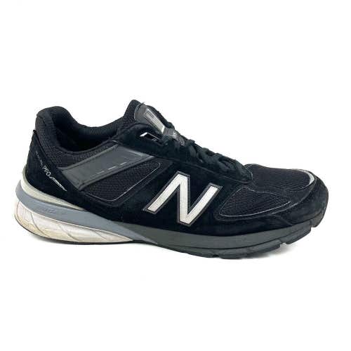 New Balance 990v5 990 Made In USA Black Running Walking Shoes Men Size 13 D