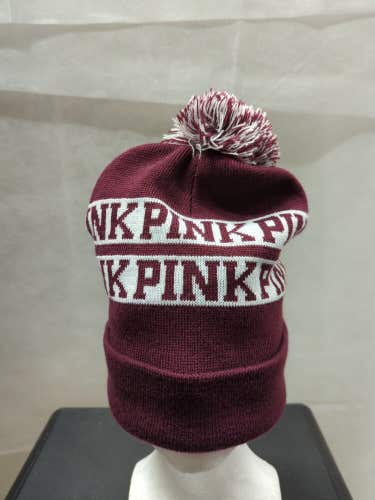 Victoria Secret Pink Winter Pom Pom Hat