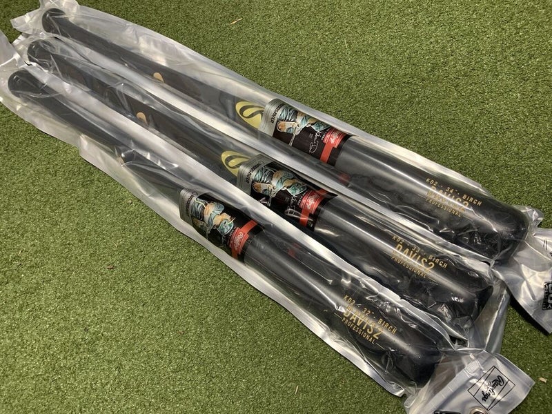Rawlings Pro Label Khris Davis 33" Birch Wood Baseball Bat KD2PL New w