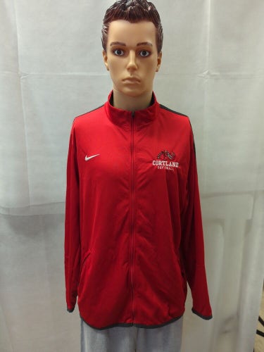 SUNY Cortland Red Dragons Softball Nike Full Zip jacket XL NCAA