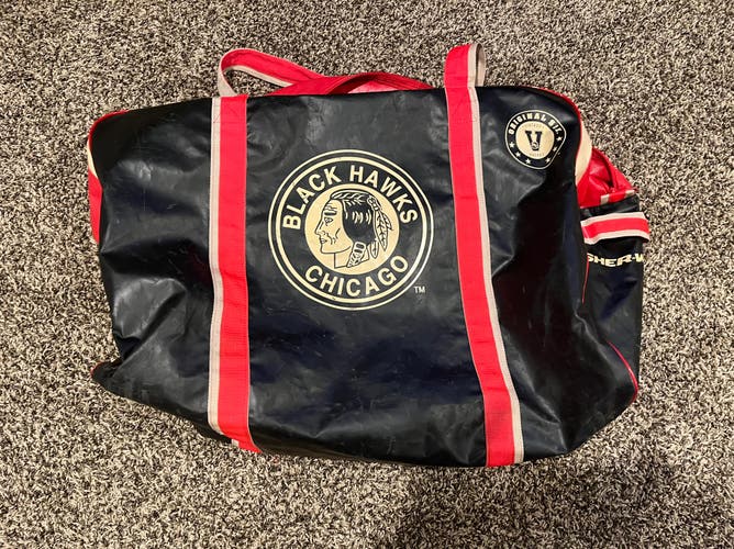 Chicago Blackhawks Sher-Wood Hockey Bag